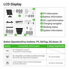 Load image into Gallery viewer, PowMr 40A MPPT Solar Charge Controller for 12V 24V, Li-ion Batteries, Touch Screen, 100V PV Input with Wifi Function (EM2440) -  - PowMr - Inverter Charger China Inc.
