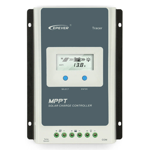 40A Epever MPPT Auto Max DC-100V Input Solar Charge Controller 12V/24V for Solar Panel System Regulator, Common Negative Grounding (Tracer-4210AN) -  - PowMr - Inverter Charger China Inc.